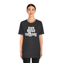 Load image into Gallery viewer, RVA Auto Culture Unisex Jersey Tee (Blk/Red)