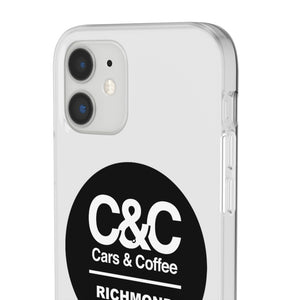 C&CR Logo Flexi iPhone Cases (White)
