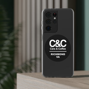 C&CR Logo Flexi iPhone Cases (White)