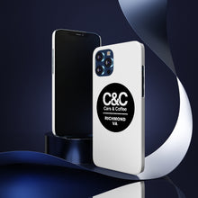 Load image into Gallery viewer, C&amp;CR Logo Slim Phone Cases (White)