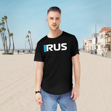 Load image into Gallery viewer, George &quot;RUS&quot; F1 Standings Men&#39;s Curved Hem Tee