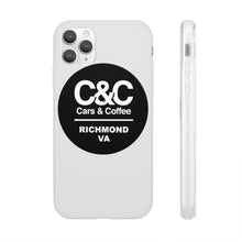 Load image into Gallery viewer, C&amp;CR Logo Flexi iPhone Cases (White)