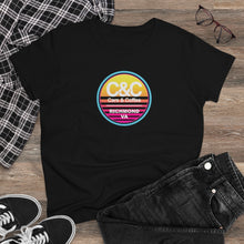 Load image into Gallery viewer, Women&#39;s C&amp;CR &quot;Summertime&quot; Heavy Cotton Tee (MV Logo)