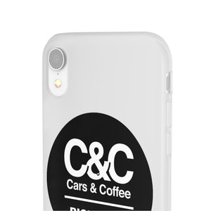 C&CR Logo Flexi iPhone Cases (White)