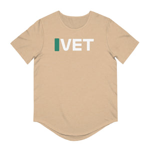 Sebastian Vettel "VET" F1 Standings Men's Curved Hem Tee