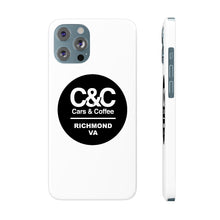Load image into Gallery viewer, C&amp;CR Logo Slim Phone Cases (White)