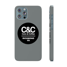 Load image into Gallery viewer, C&amp;CR Logo Slim Phone Cases (Grey)