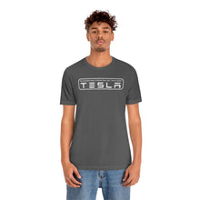 Load image into Gallery viewer, &quot;You Actually Have to Drive&quot; Tesla Unisex Jersey Tee (White)