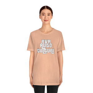RVA Auto Culture Unisex Jersey Tee (Blk/Red)