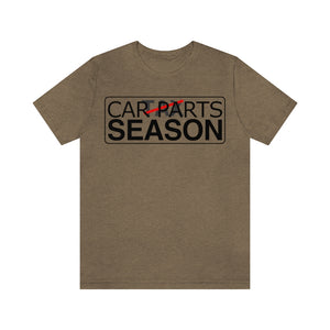 "Car Parts Season" Unisex Jersey Tee