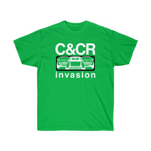 Load image into Gallery viewer, C&amp;CR &quot;Mini Invasion&quot; Unisex Tee