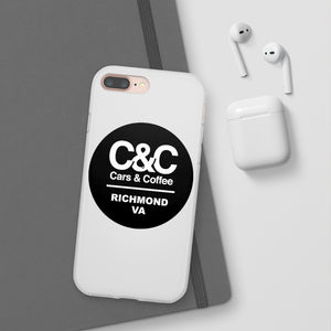 C&CR Logo Flexi iPhone Cases (White)