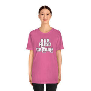 RVA Auto Culture Unisex Jersey Tee (Blk/Red)