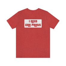 Load image into Gallery viewer, &quot;I Need Car Parts&quot; Unisex Jersey Tee (White)