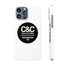Load image into Gallery viewer, C&amp;CR Logo Slim Phone Cases (White)