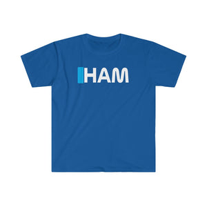 Hamilton "Ham" F1 Standings Unisex Softstyle Gildan Tee