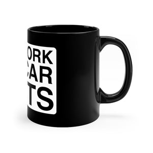 "Will Work For Car Parts" 11oz Mug (Black)