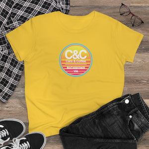 Women's C&CR "Summertime" Heavy Cotton Tee (MV Logo)