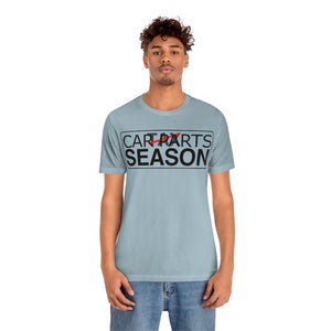 "Car Parts Season" Unisex Jersey Tee