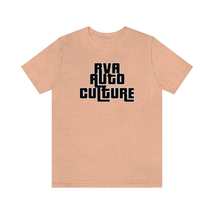 RVA Auto Culture Unisex Jersey Tee (Black)