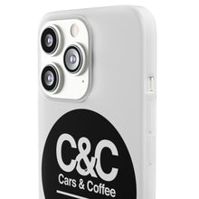 Load image into Gallery viewer, C&amp;CR Logo Flexi iPhone Cases (White)