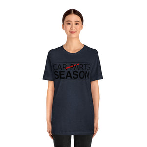 "Car Parts Season" Unisex Jersey Tee