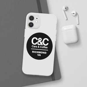 C&CR Logo Flexi iPhone Cases (White)
