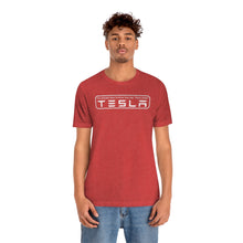 Load image into Gallery viewer, &quot;You Actually Have to Drive&quot; Tesla Unisex Jersey Tee (White)