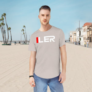 Leclerc "LEC" F1 Standings Men's Curved Hem Tee