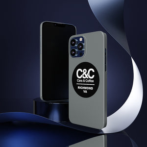 C&CR Logo Slim Phone Cases (Grey)