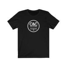 Load image into Gallery viewer, Unisex Jersey D-Circle Logo Short Sleeve Tee