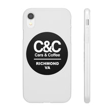 Load image into Gallery viewer, C&amp;CR Logo Flexi iPhone Cases (White)