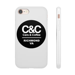 C&CR Logo Flexi iPhone Cases (White)