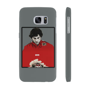 Senna F1 Slim Phone Cases (Grey)