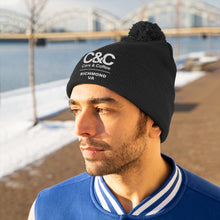 Load image into Gallery viewer, C&amp;CR Pom Pom Embroidered Beanie