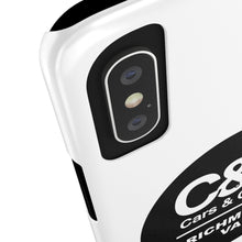 Load image into Gallery viewer, C&amp;CR Logo Slim Phone Cases (White)
