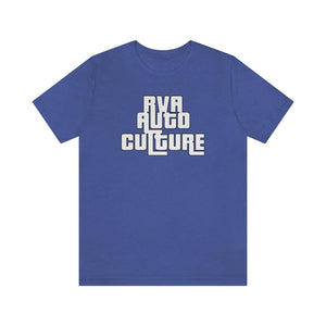 RVA Auto Culture Unisex Jersey Tee (Blk/Red)