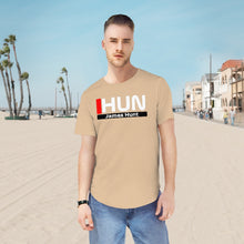 Load image into Gallery viewer, James Hunt &quot;HUN&quot; F1 Standings Men&#39;s Curved Hem Tee