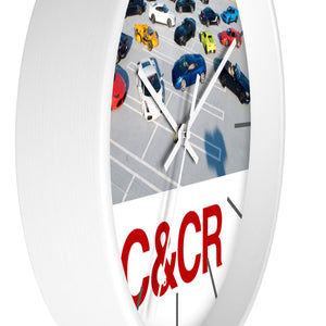 Super Cars of C&CR Wall clock