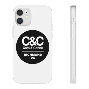 C&CR Logo Flexi iPhone Cases (White)