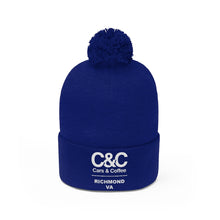 Load image into Gallery viewer, C&amp;CR Pom Pom Embroidered Beanie