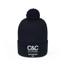 Load image into Gallery viewer, C&amp;CR Pom Pom Embroidered Beanie