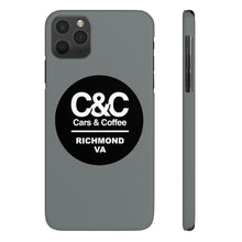 Load image into Gallery viewer, C&amp;CR Logo Slim Phone Cases (Grey)