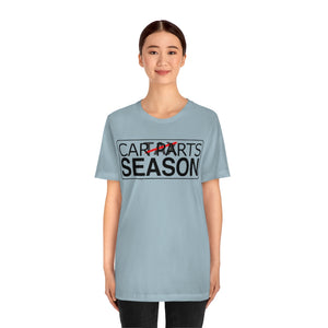 "Car Parts Season" Unisex Jersey Tee