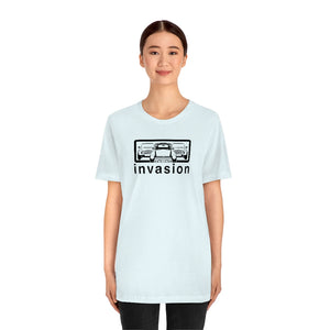 "Mini Invasion" Mini Unisex Jersey Tee (Black)