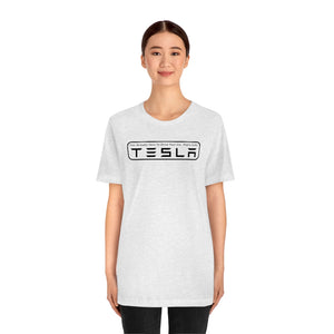 "You Actually Have to Drive" Tesla Unisex Jersey Tee (Black)