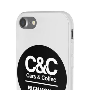 C&CR Logo Flexi iPhone Cases (White)