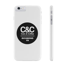 Load image into Gallery viewer, C&amp;CR Logo Slim Phone Cases (White)
