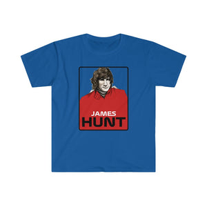 James Hunt F1 Unisex Softstyle Gildan Tee