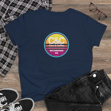 Load image into Gallery viewer, Women&#39;s C&amp;CR &quot;Summertime&quot; Heavy Cotton Tee (MV Logo)